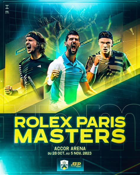 masters rolex paris|tennis master Paris 2023.